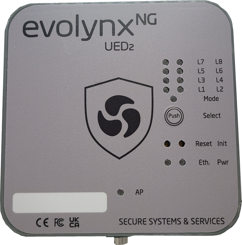La nouvelle version du coffret EvolynxNG UED2 de Secure systems & services est produit avec le matériau recyclé Kimya PETG-R